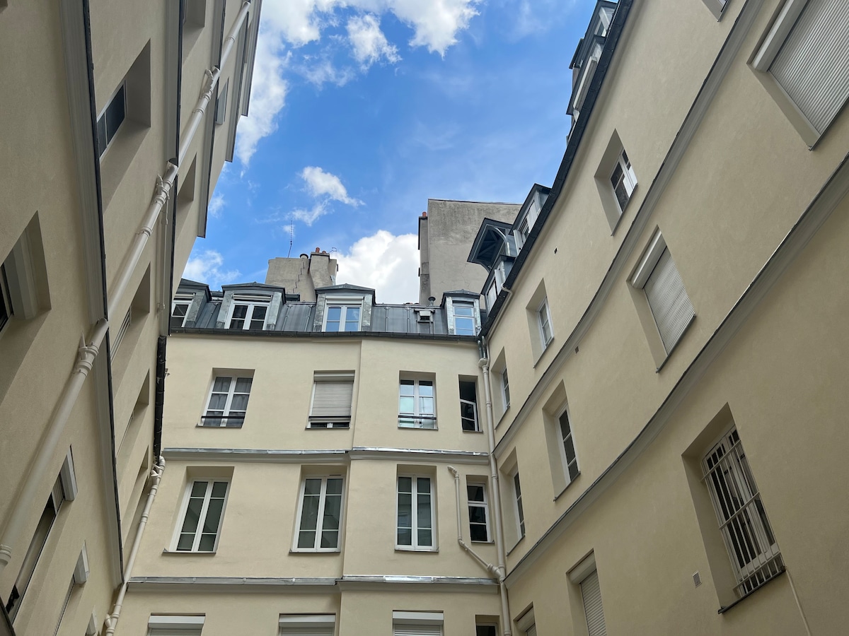 玛莱区（ Le Marais ） —位于巴黎市中心的全套可爱单间公寓