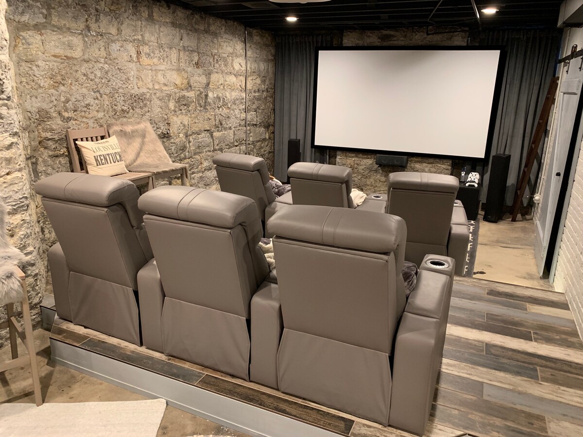 Derby Celebrity Host Home with Movie Room