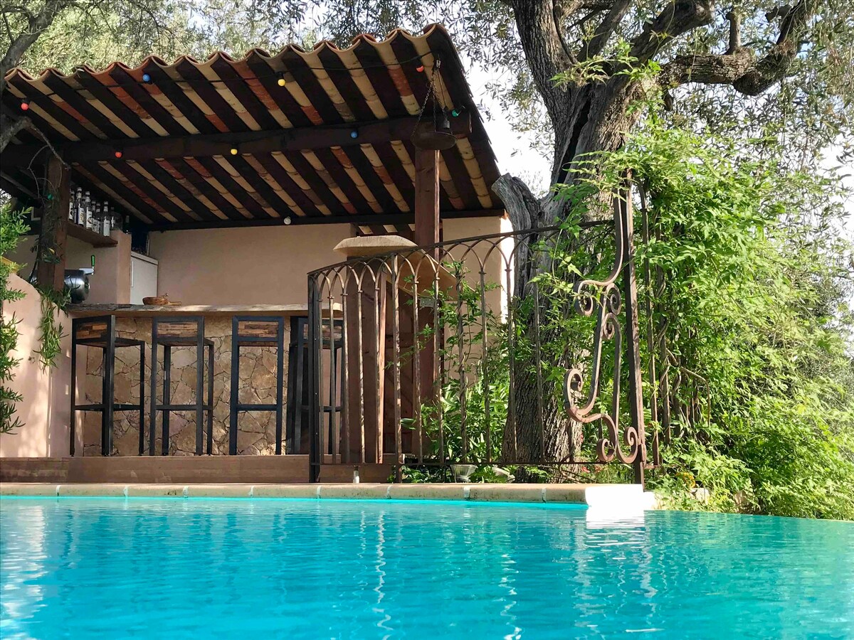 Maison au calme avec piscine à 20 minutes de Nice