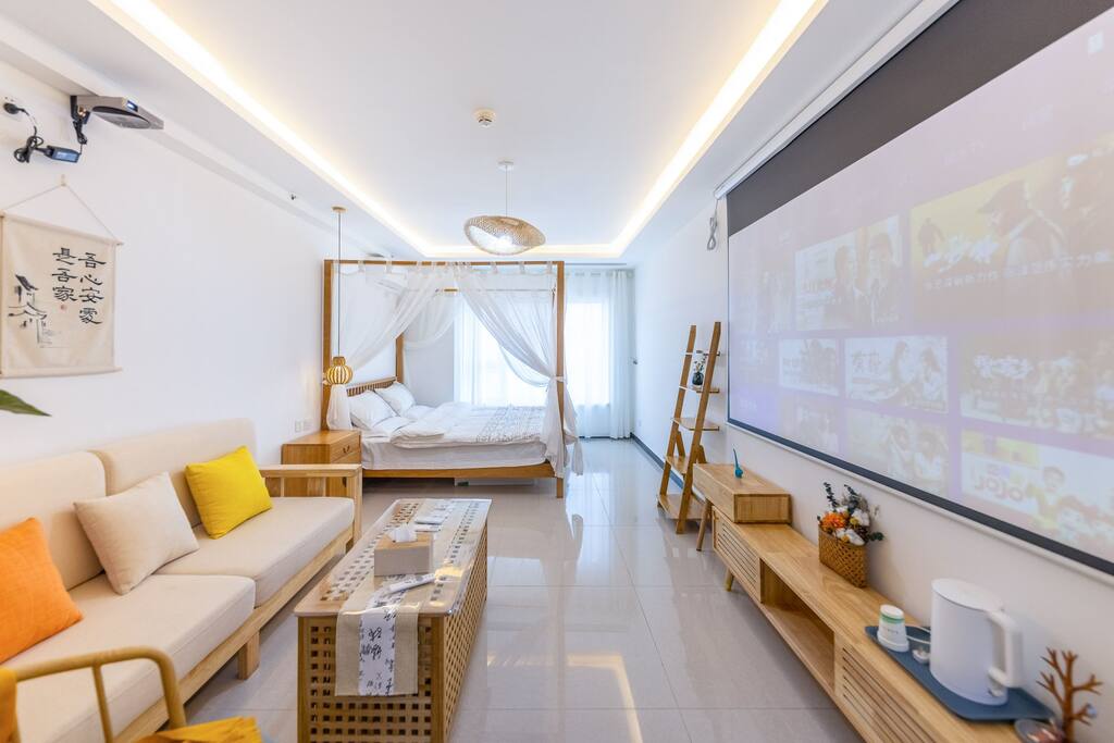 【抹茶家的民宿】(521)情侣大床图片4