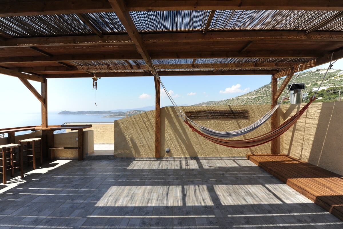 华丽环保海滨别墅（ Eco Friendly Seaside Villa Nefeli ）。