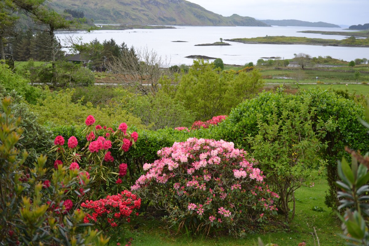 Oban Seil Farm. Waterfront hill farm