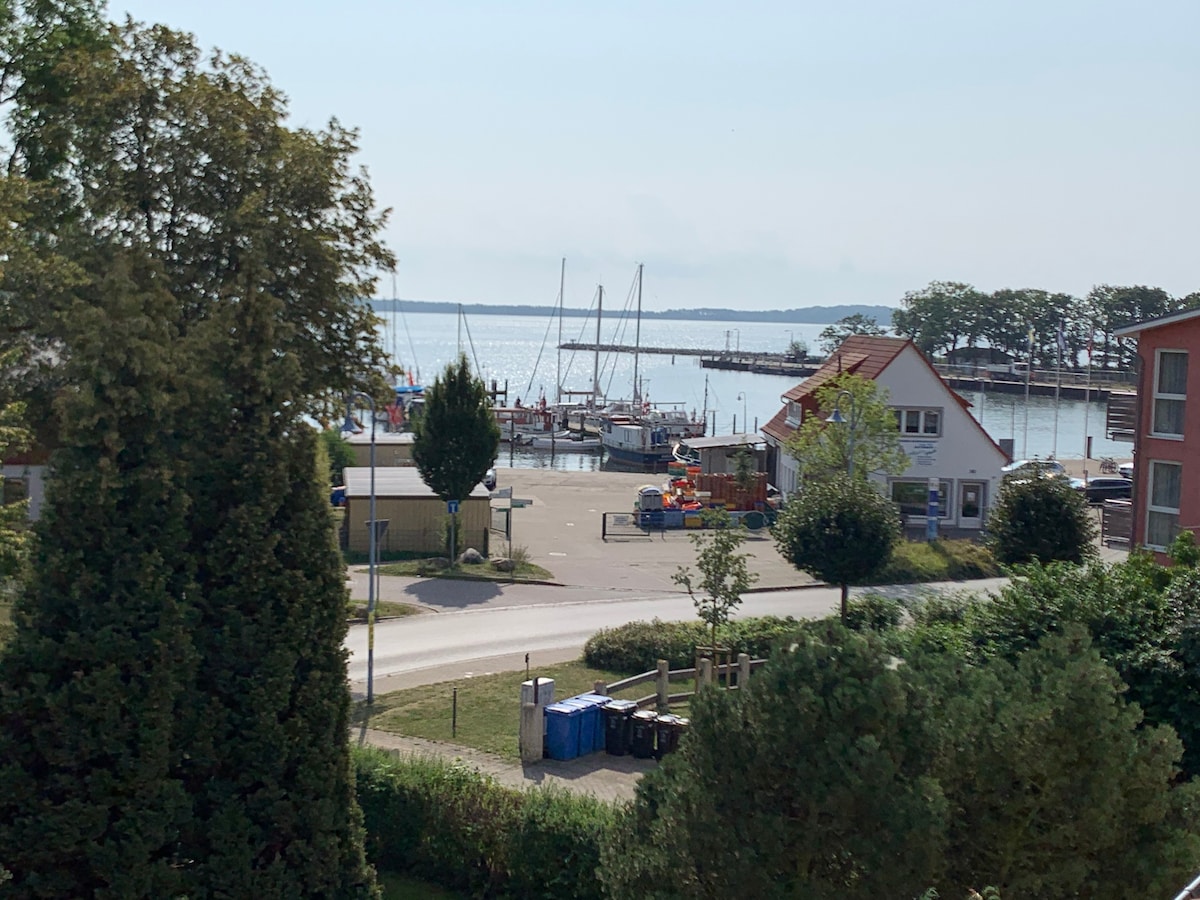 FeWo-Inselfrisch -直接位于港口，适合两人入住