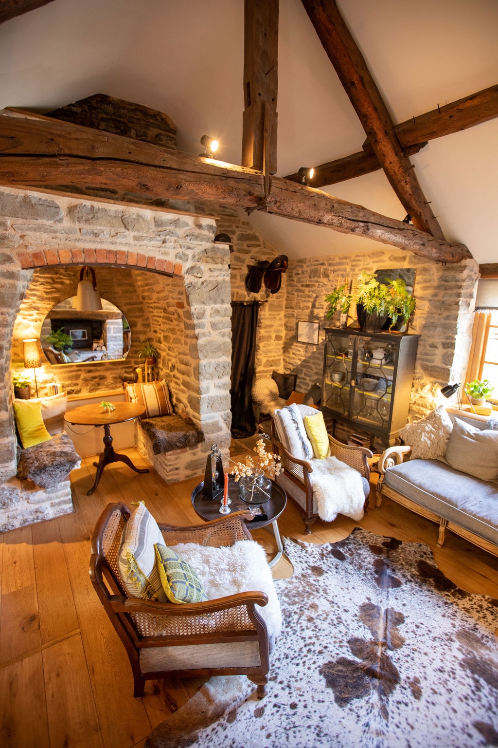 Charming blacksmith barn in Welsh border village