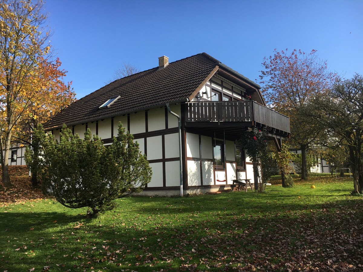 大自然保护区中的家庭住宅Kellerwald, Edersee