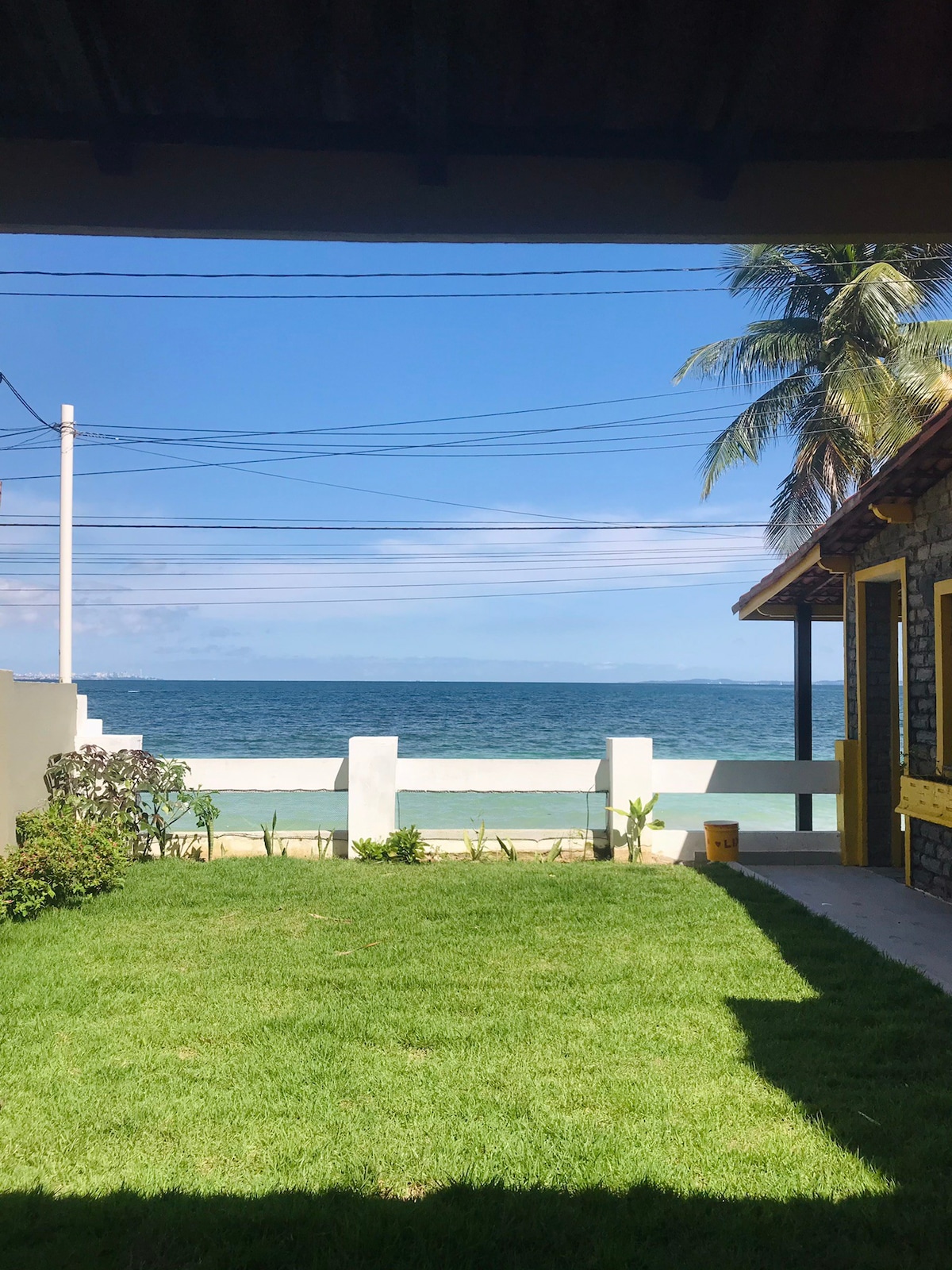 Pé na Areia em Ilha de Maré