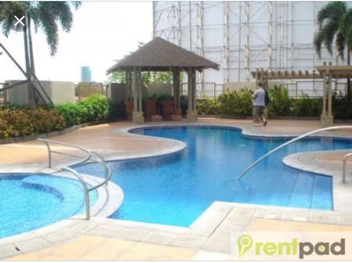 1卧GGR公寓，带泳池和健身房@ EDSA Mandaluyong