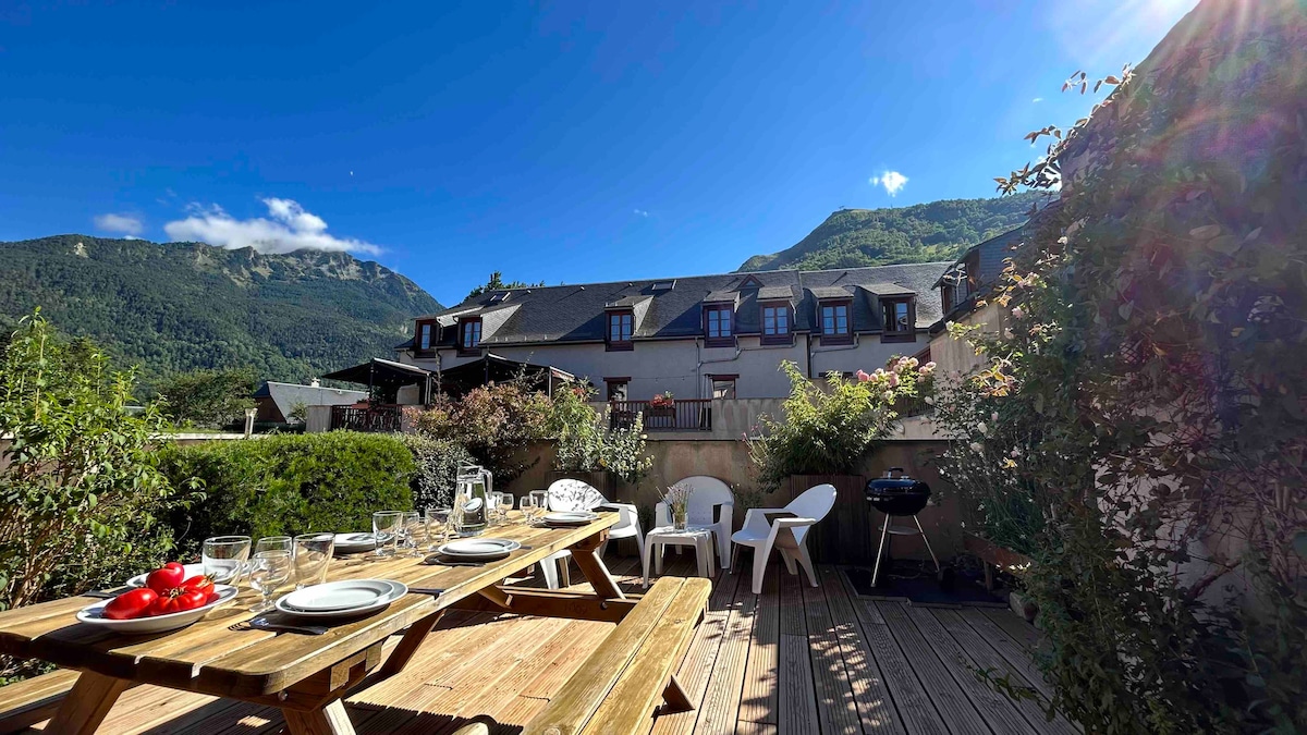 St Lary Vignec T3+ 6/8 pers. Piscine, Jardin, Wifi