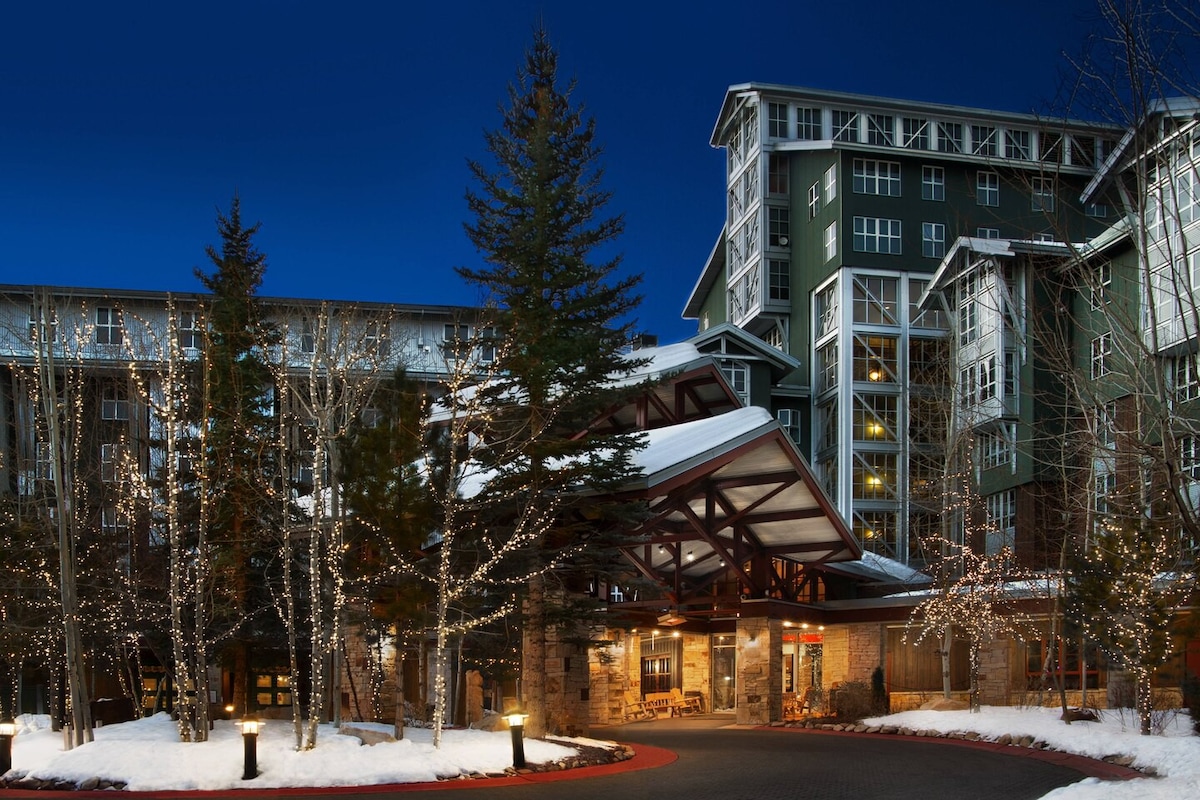 Park City Studio Marriott Mountainside滑雪进出