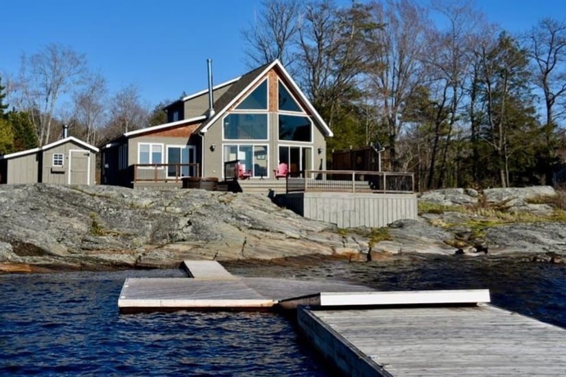 Muskoka 3BR waterfront with amazing sunsets