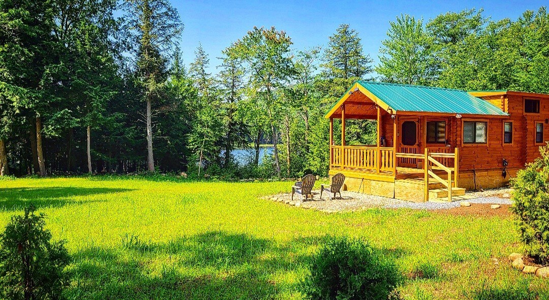New waterfront cabin in Vermont!