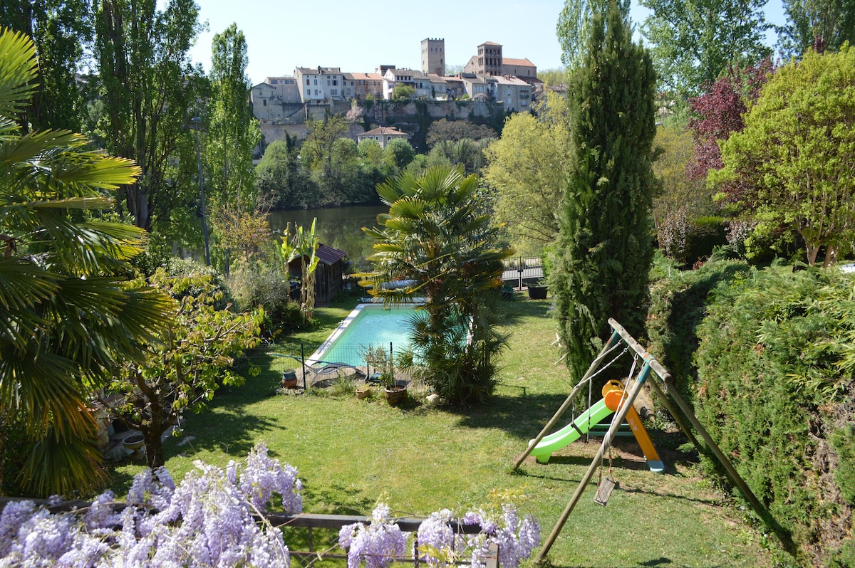 maison avec piscine a cahors