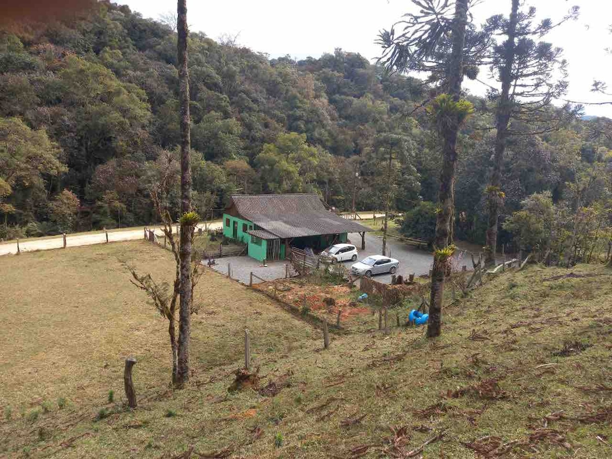 Casa de campo no Rio Manso em Jaraguá-Sc