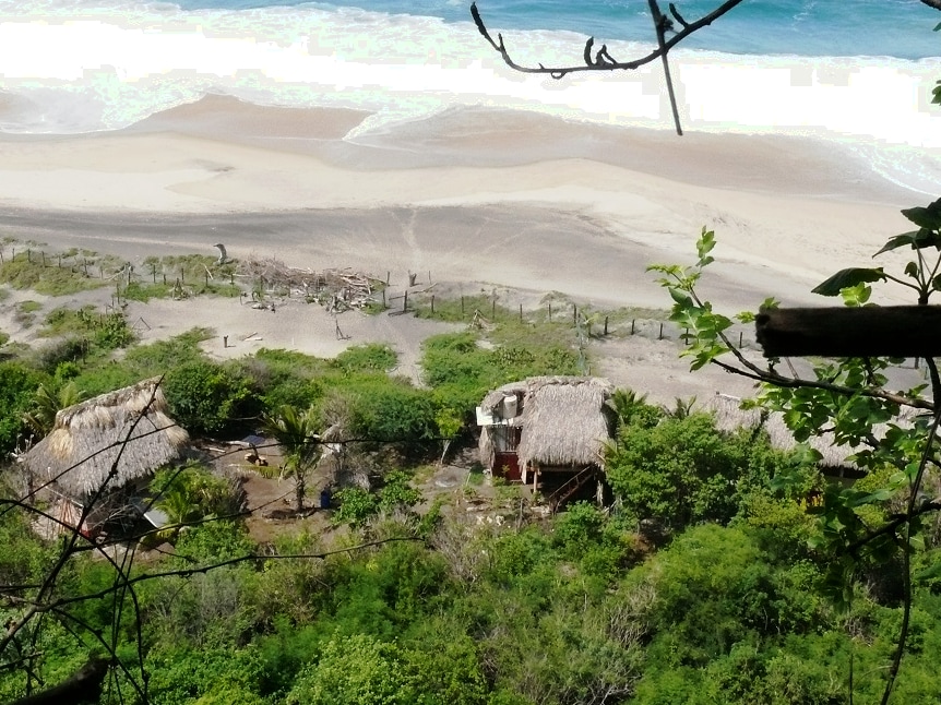 ECO- Bungalow beach front.Mermejita, Mazunte