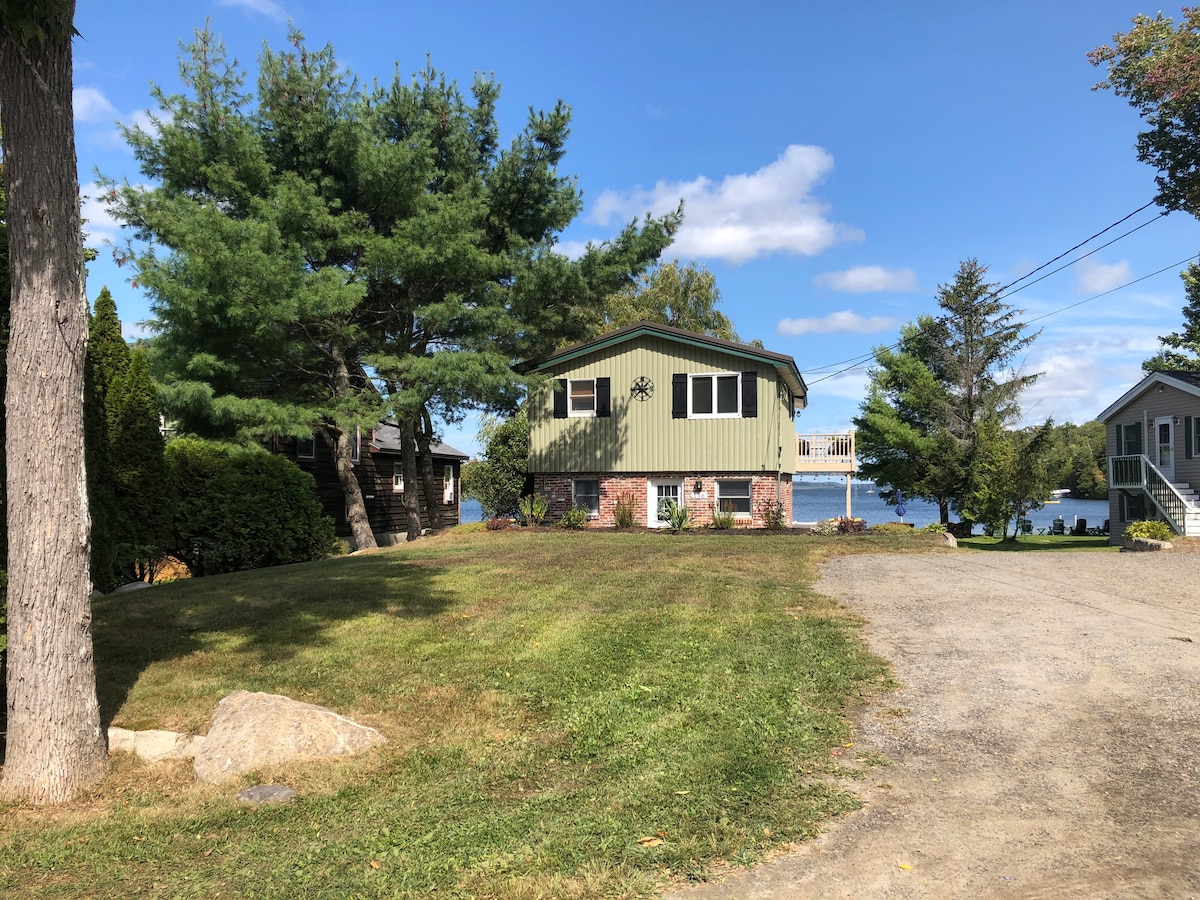 Lakefront Home, Sandy Beach, Belgrade Lakes Maine