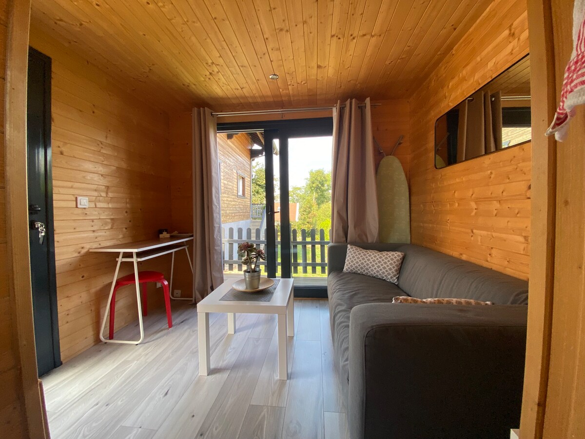 位于Bures sur Yvette的18平方米的小型家具小木屋