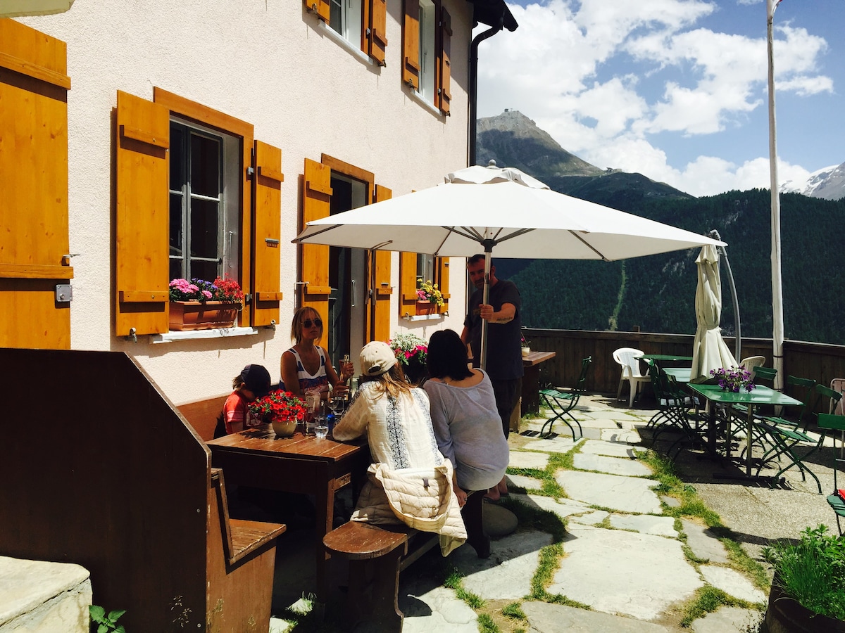 平静的山区养老金- Zermatt