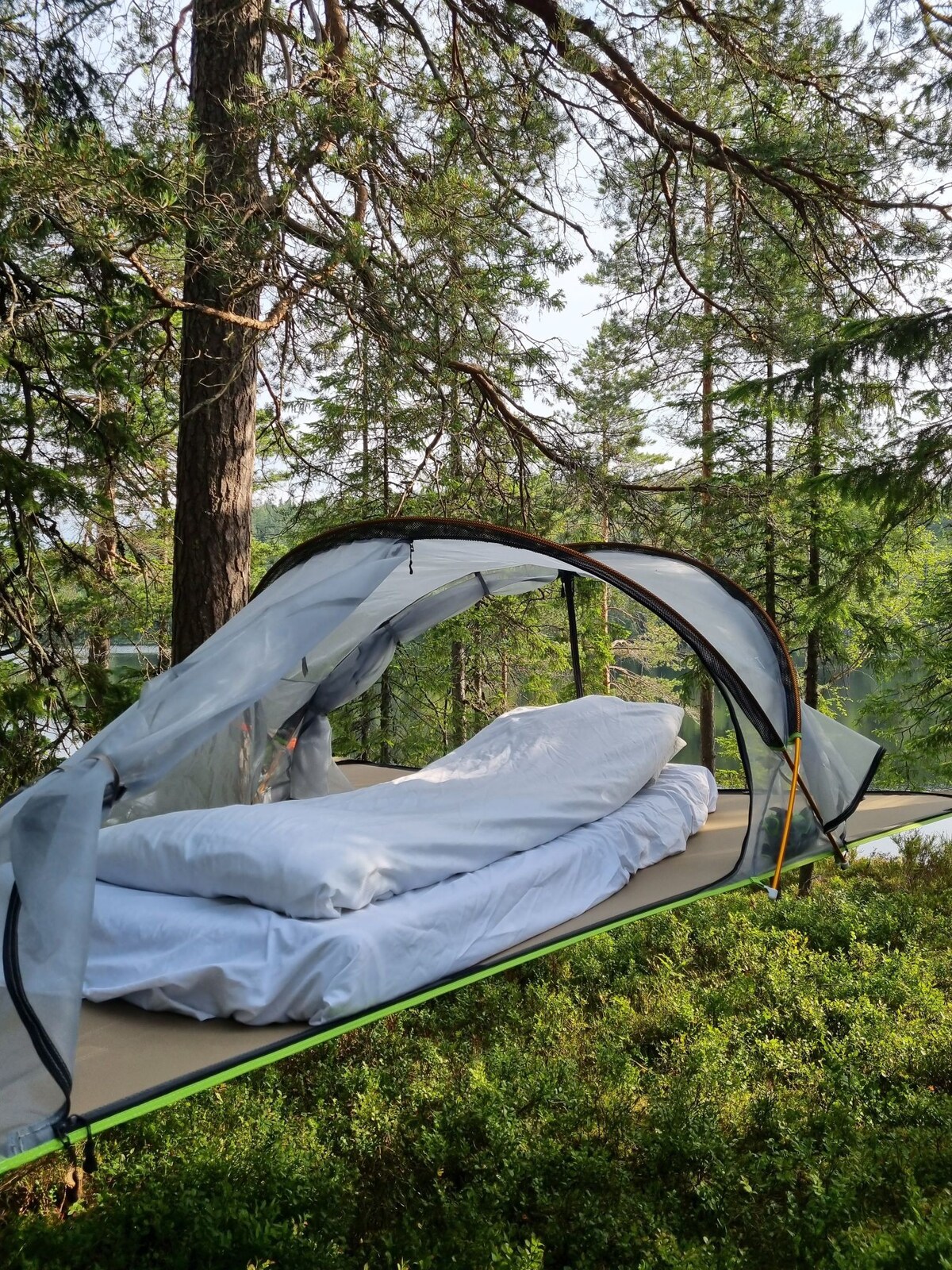 Experience the nature of Oslo in a tree tent
