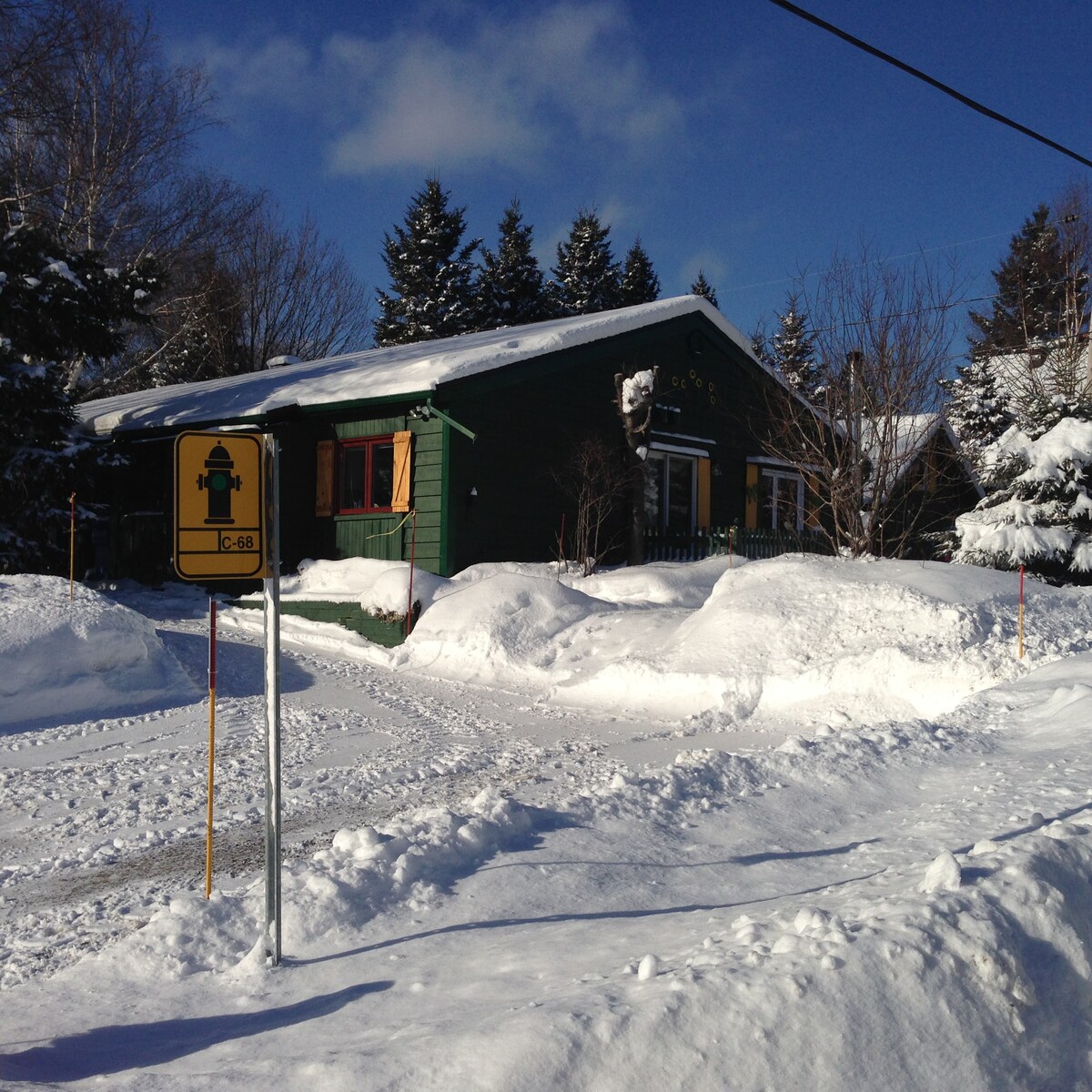 魁北克省圣安娜山滑雪四季别墅