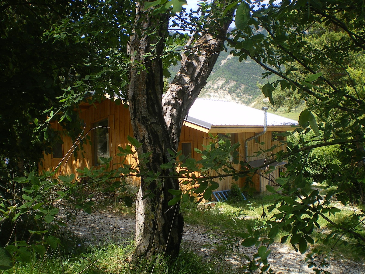 Maison en bois pour amoureux de la nature