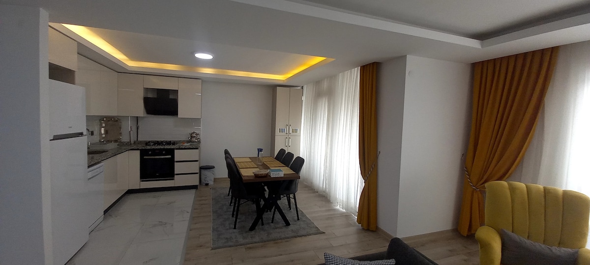 Cankaya 3 bedrooms big new Dublex for 7 person