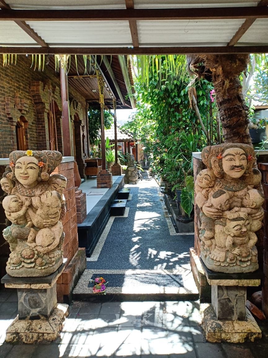 沙努尔（ Sanur ）巴厘岛客房# 5 - Kubu Angkangan寄宿家庭