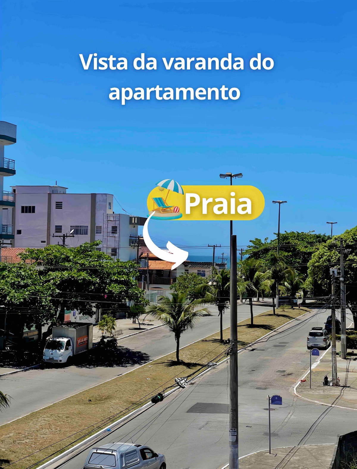 Lindo apartamento próximo ao mar