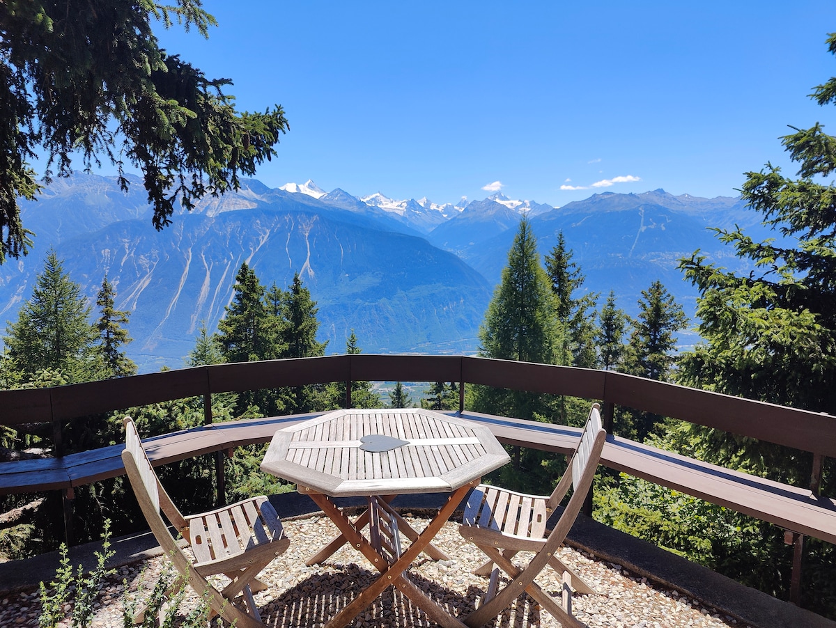 Chalet unique aux mayens d 'Aprily