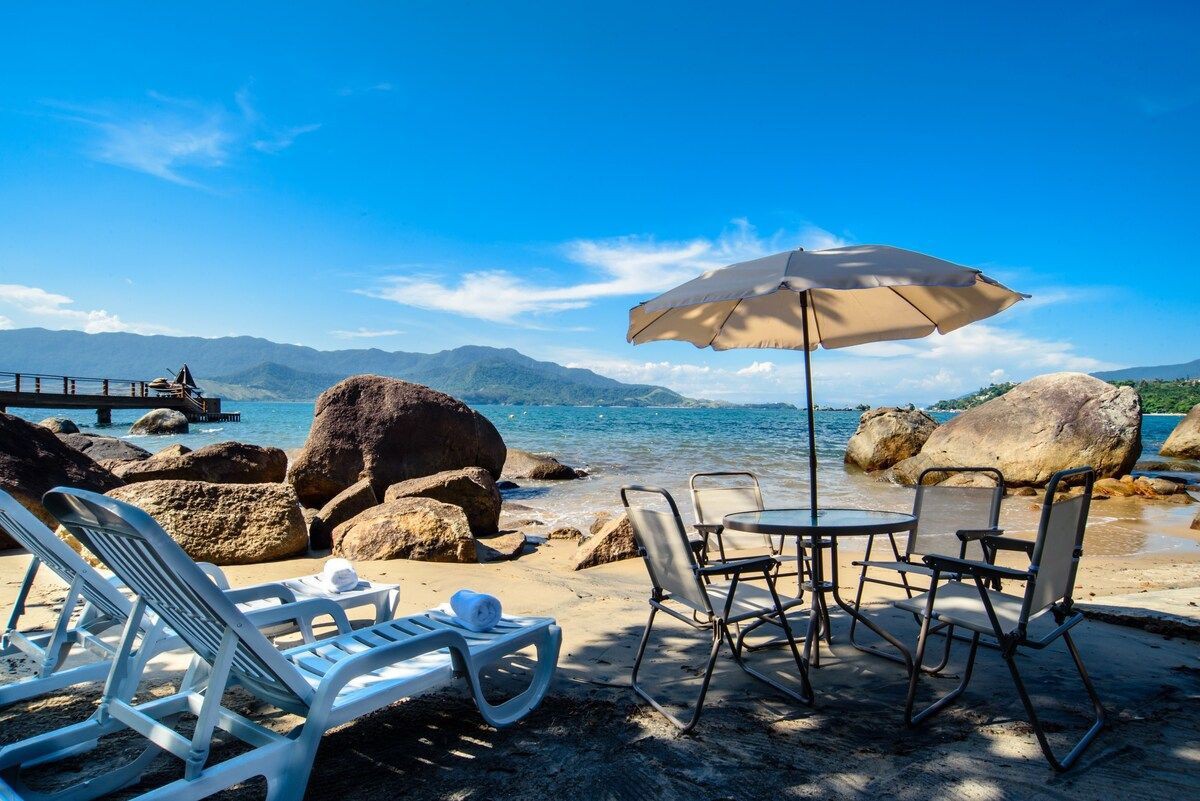 Casa Pé na Areia - Praia Grande, Ilhabela