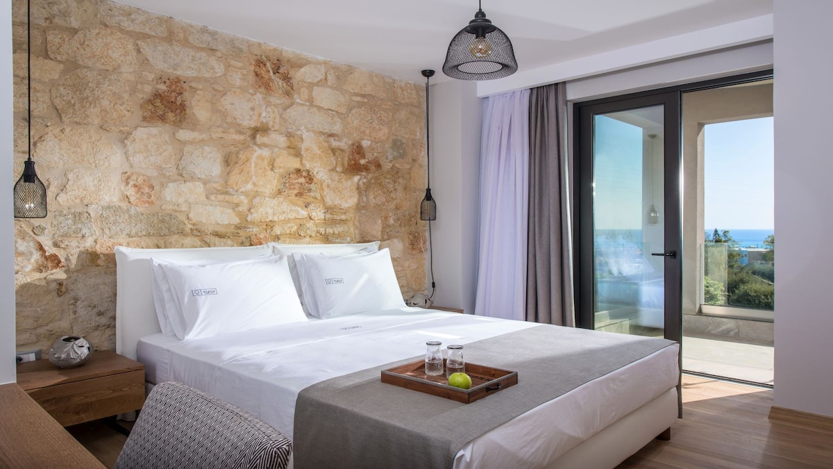 Orama Villa, 4 bedrooms, private pool, sea view