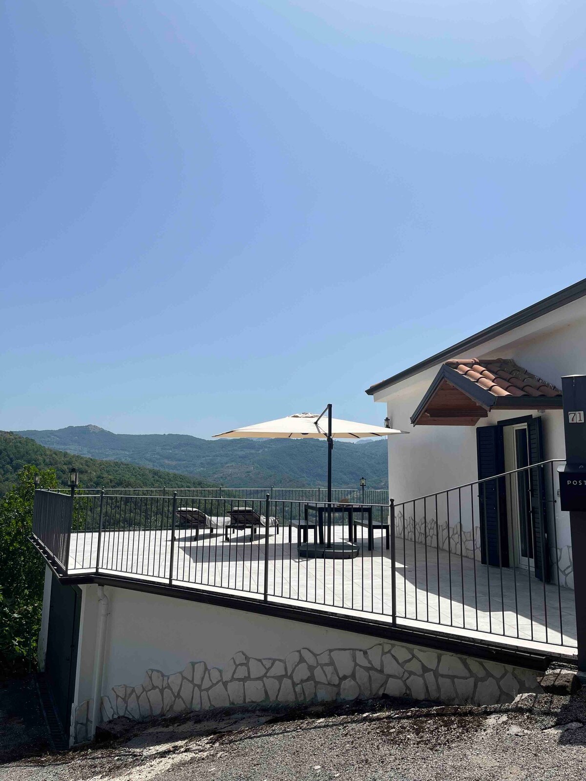 Mountain view villa