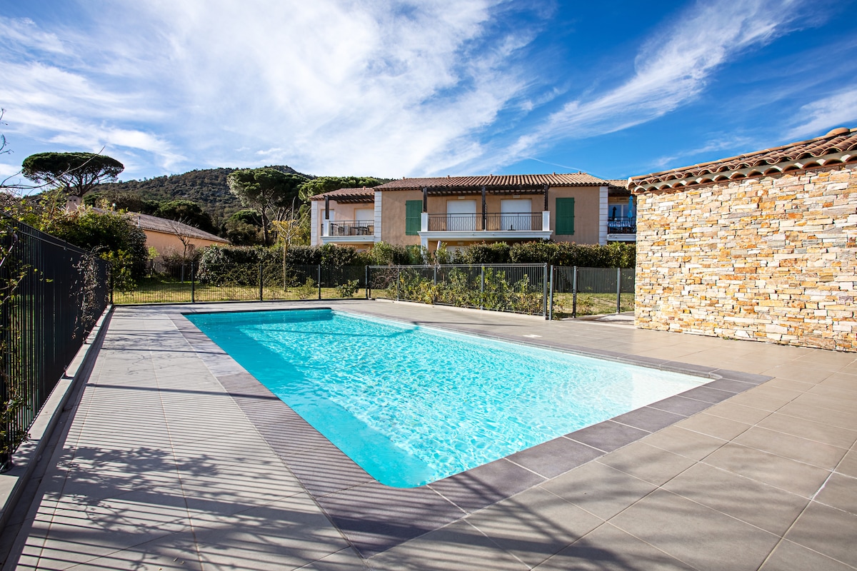 Appartement au calme familial en résidence