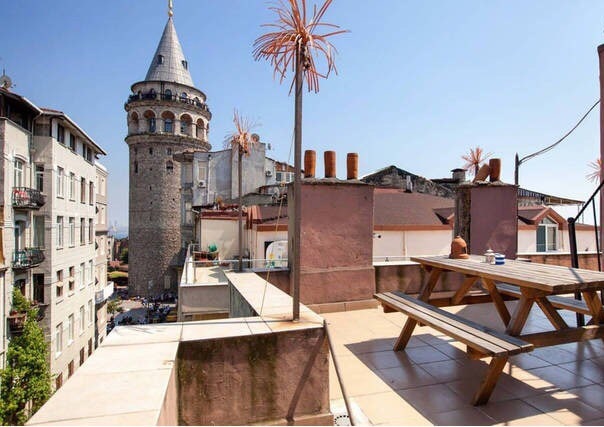 Exposed Brick & Elegant View @ Heart of Istanbul