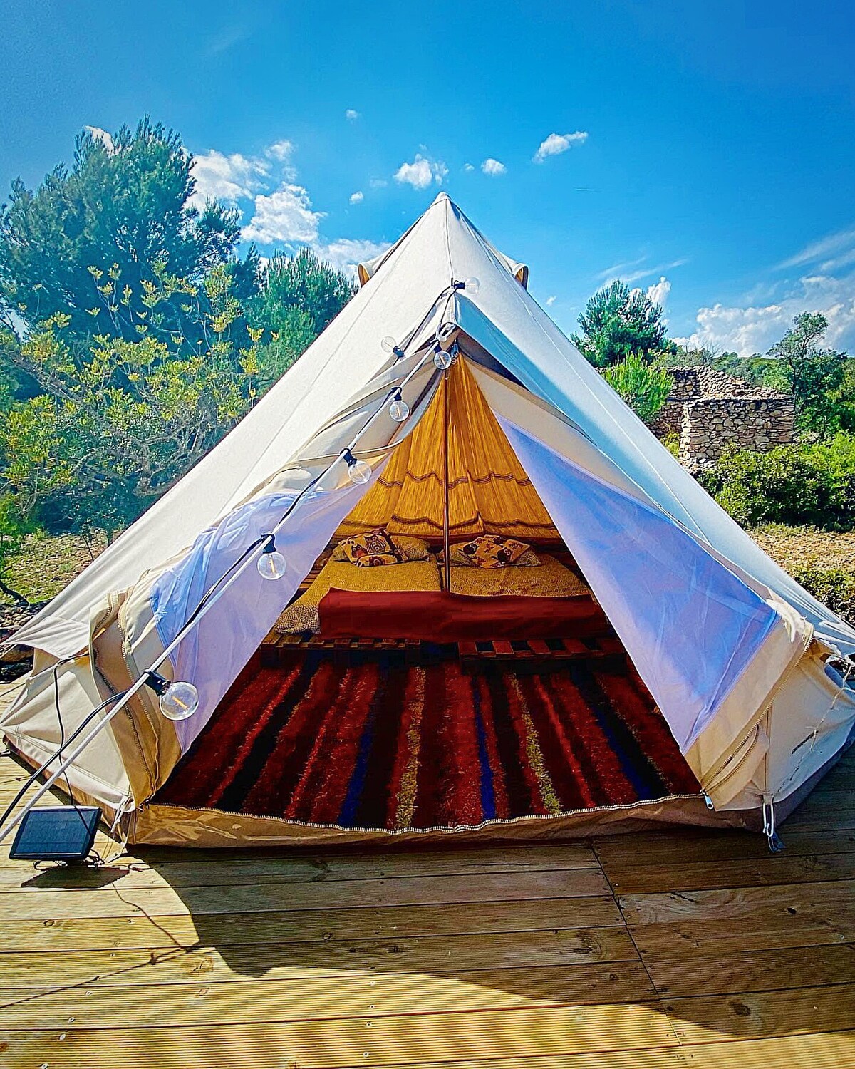 Apollo Tepee at WildSpirit Eco Farm