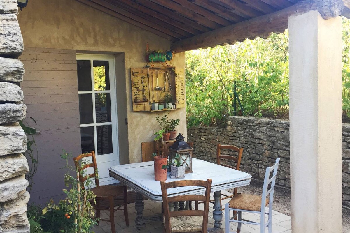 Le Cabanon Provençal Traditionnel Jardin/Barbecue