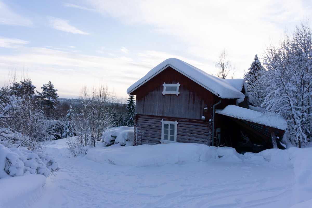 Svedjan ， 2号公寓，位于Hällesjö ，可欣赏美景