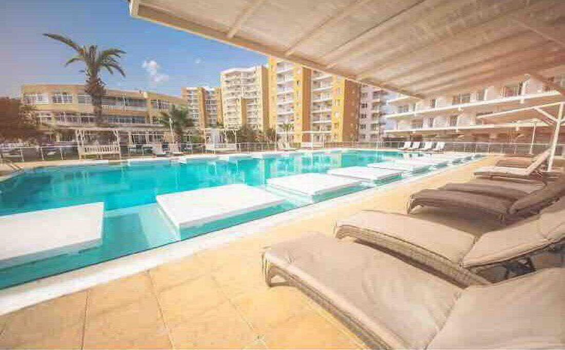 North cyprus caesar resort 1+1 full furnished flat