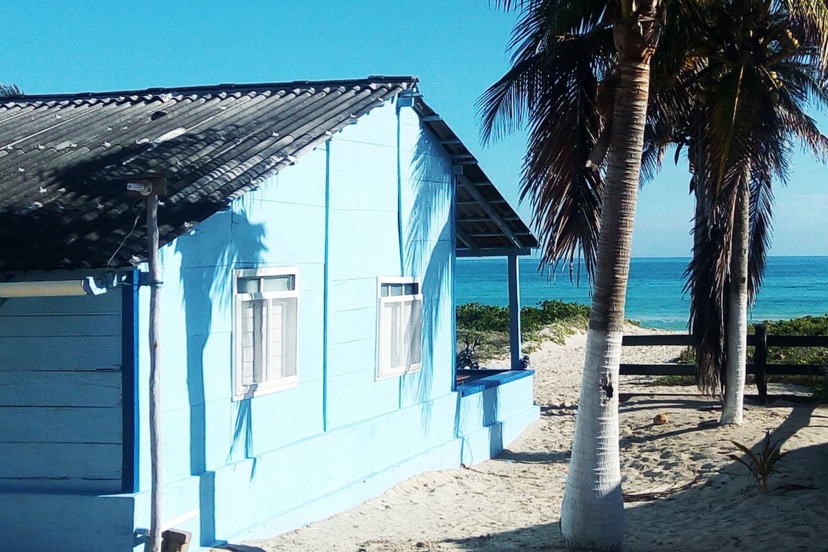 La Casita Azul ，海滨。