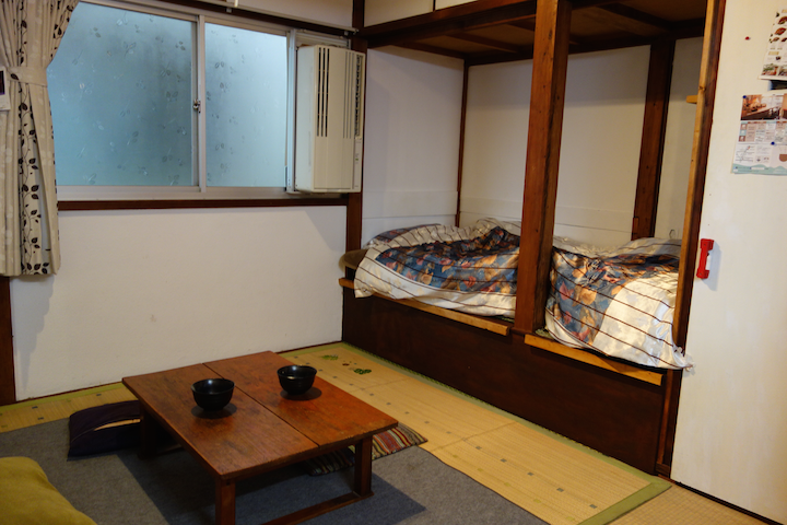 传统的日式公寓京都
