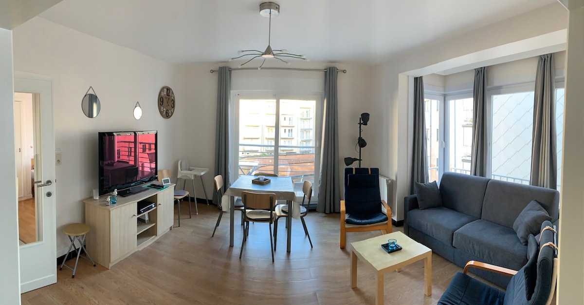 Appartment by the sea Coxyde 4/6 pers beach 20m