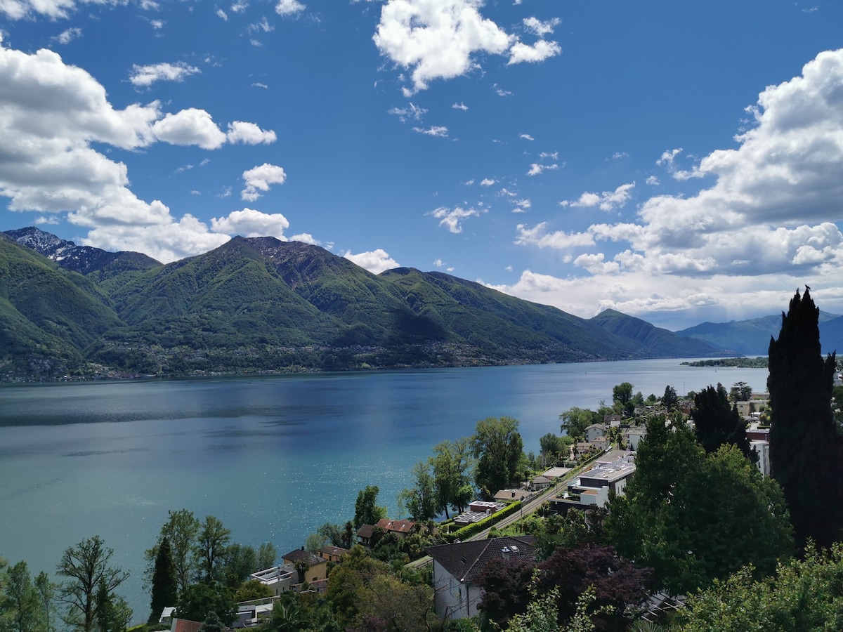 Appartamento con bellissima vista sul lago