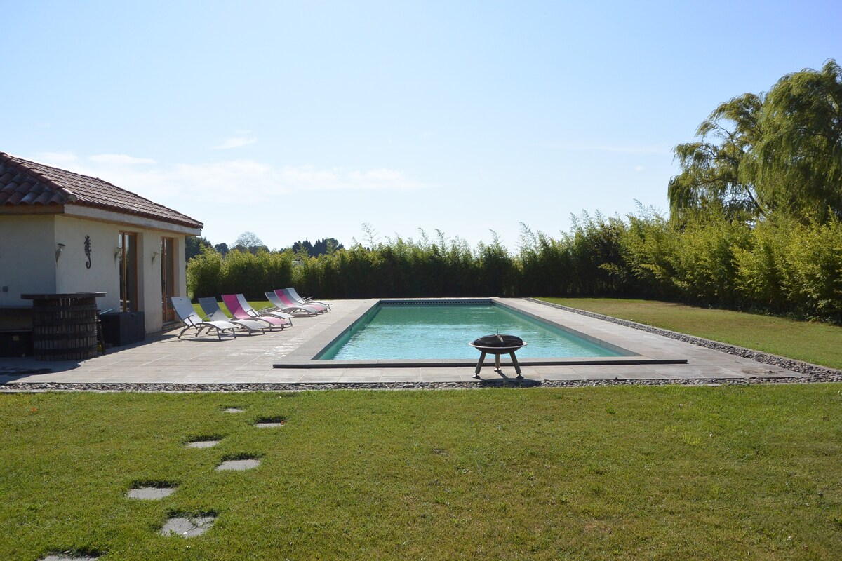 Canal du Midi, 20m pool, Spacious & Peaceful