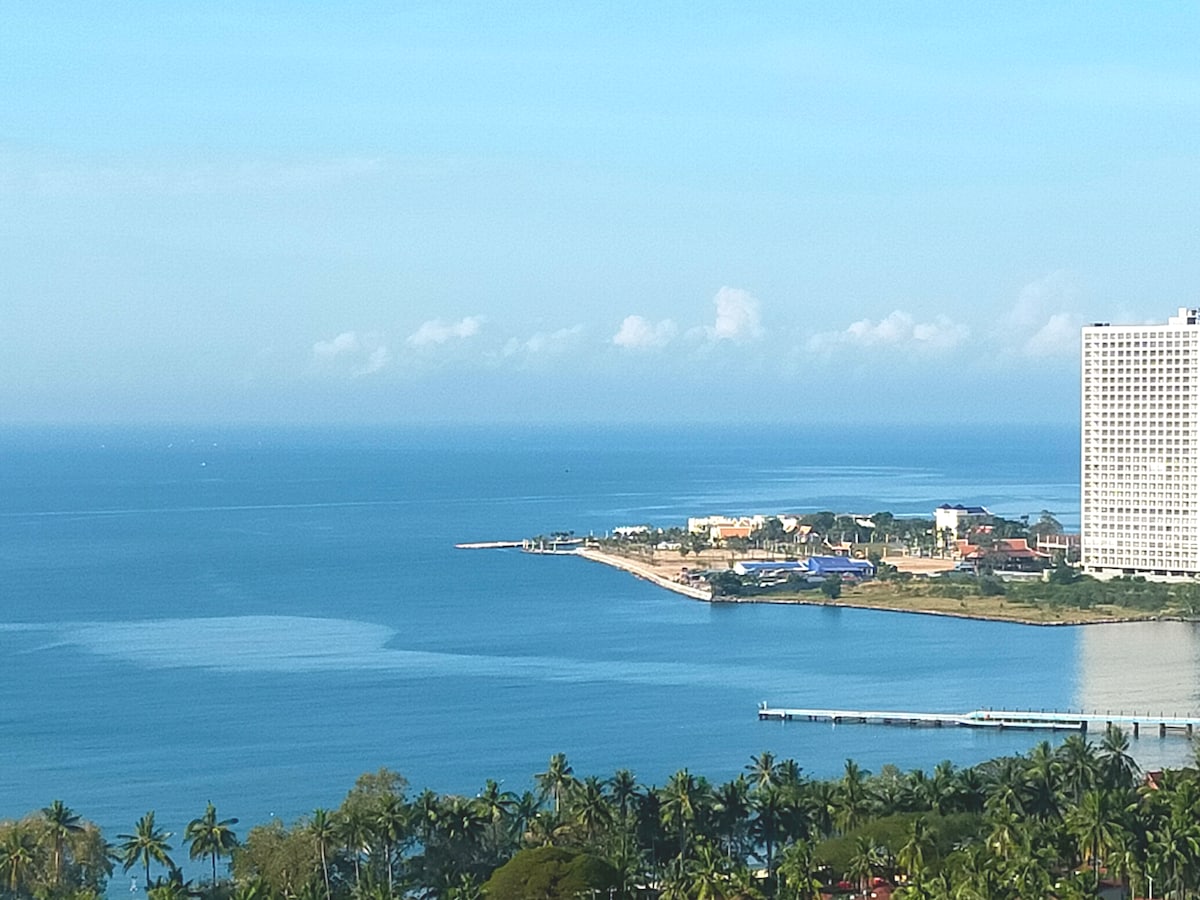 海景和日落