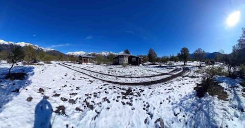 Agradable cabaña con tinaja en Antuco