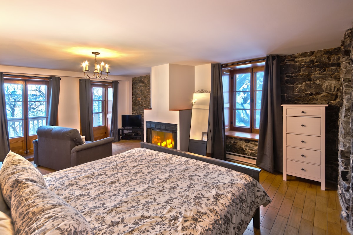 魁北克老城区历史悠久的3间卧室公寓