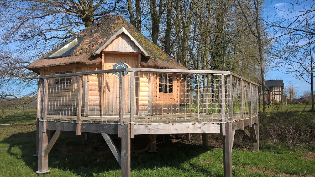 Cabane de la vallette距离Etretat 30分钟车程