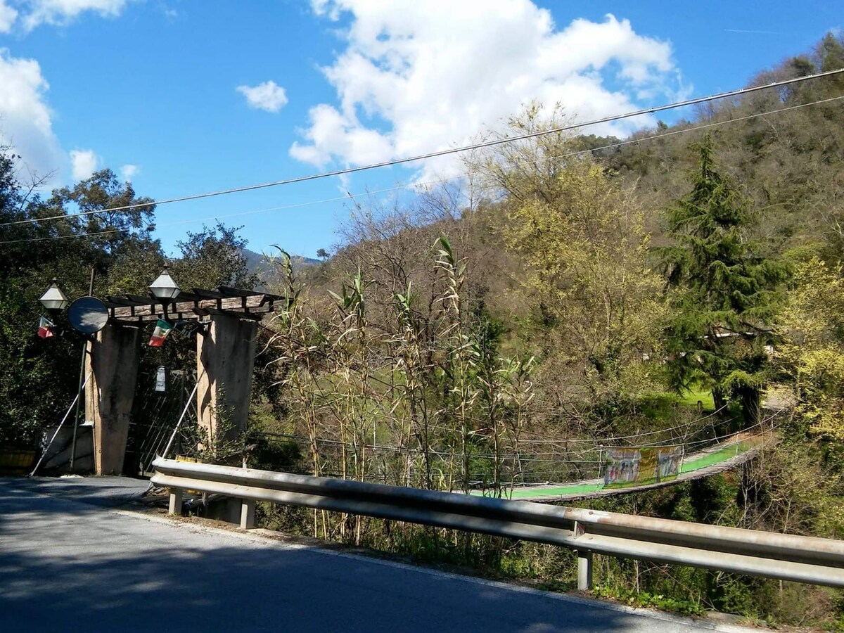 AGRICAMPING IN THE WOODS BRIDGE RAY DOLCEACQUA