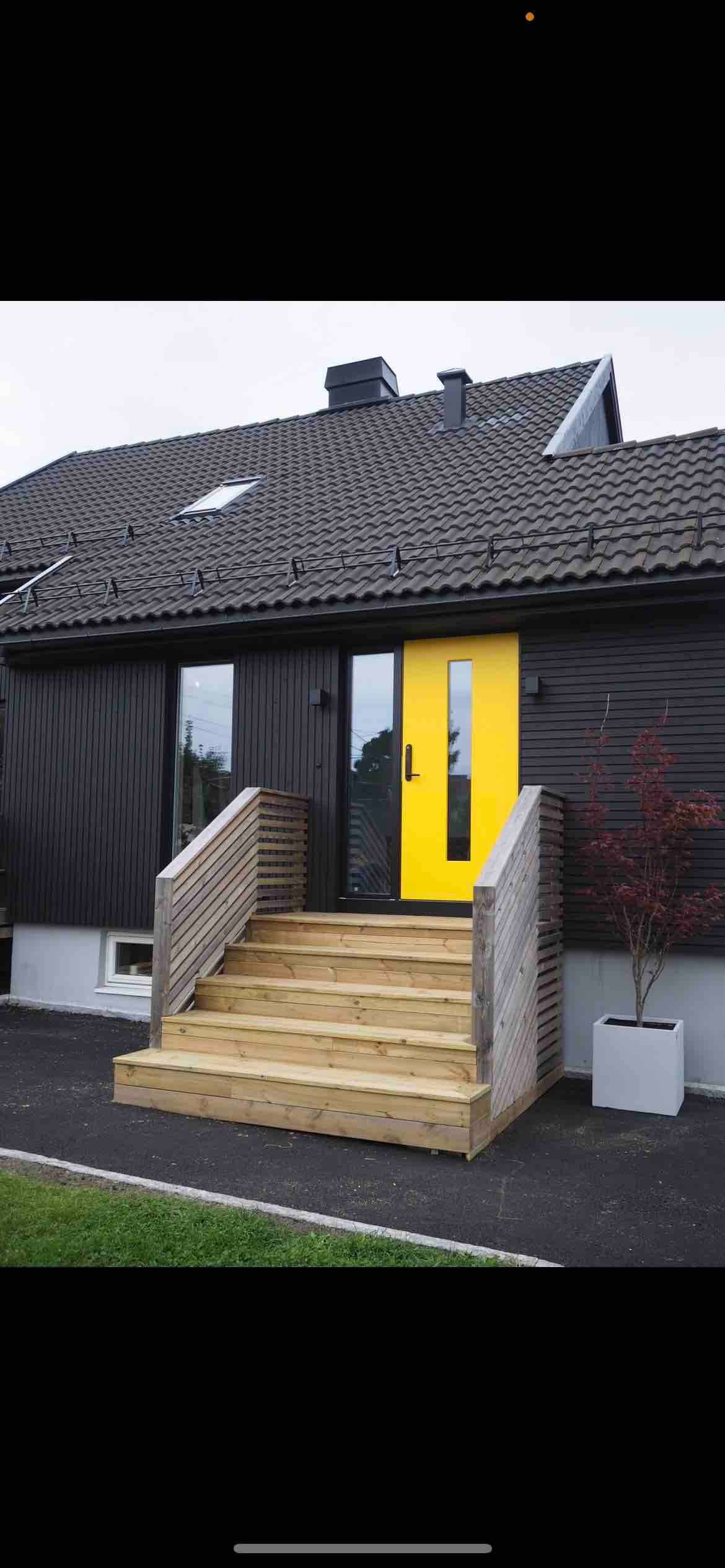 Moderne barnevennlig hus sentralt i Tønsberg.