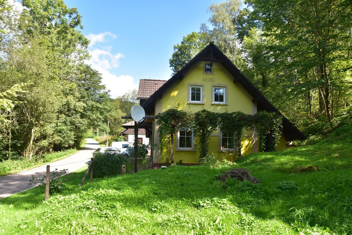 Charming Holiday Home in Rudník with Garden