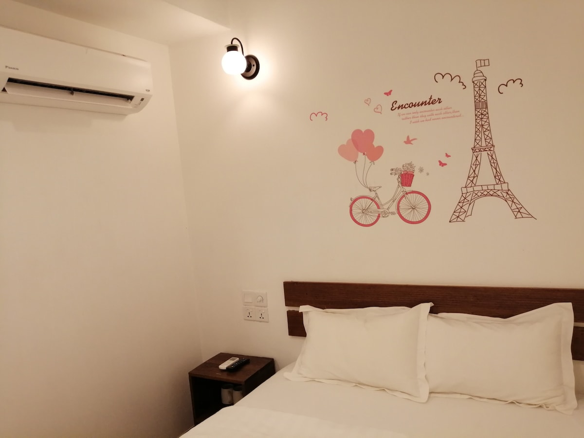 （1特价双人房）马六甲温馨舒适的河边酒店cozy riverside hotel